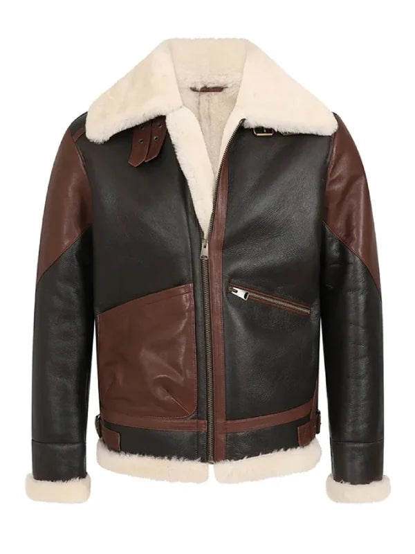 Men’s B3 Shearling Leather Jacket