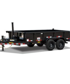 Big Heavy Duty Telescopic Dump Trailer | 14TD