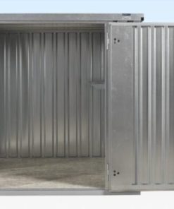 2m Flat Pack Store (Galvanised) Features