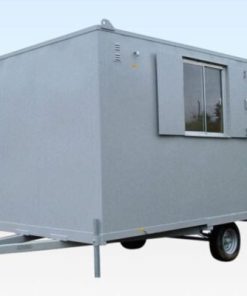 16Ft x 7Ft 6in Steel Mobile Anti-Vandal Office Cabin