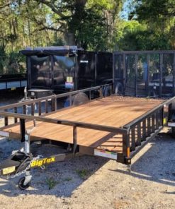6.5X14 Big Tex Single Axle Black Utility Trailer (35SA-14BKRSX)
