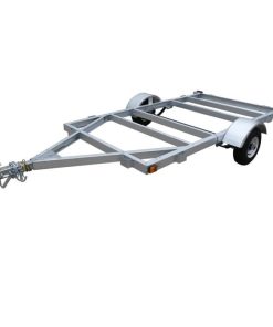 STIRLING, 4ft. x 8ft. Galvalume Kit Trailer w/8in. Wheels, Load Capacity 1000 lb, Deck Length 8 ft, Deck Width 4 ft, Model# 48-096-KO8