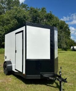 2025 6X10SA SA ENCLOSED CARGO TRAILER RAMP DOOR 81” 9453