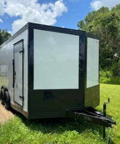 2025 8.5X16TA ENCLOSED CARGO TRAILER RAMP DOOR 84” 9768
