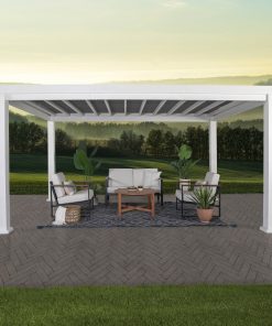 14×12 Windham Modern Steel Pergola