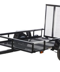 Carry-On Trailer 4-ft x 7-ft Steel Mesh Utility Trailer