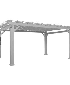 Backyard Discovery 16 ft. x 12 ft. Steel Traditional Pergola