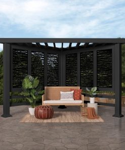 Glenview Modern Steel Cabana Pergola