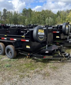 9,990# GVWR Ultra Low Pro 10′ Dump Trailer w/ Contractor Package