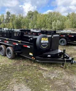 9,990# GVWR Ultra Low Pro 12′ Dump Trailer w/ Contractor Package